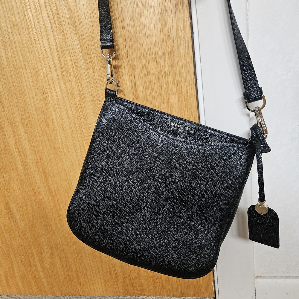 Kate Spade Black Crossbody Bag Compact Design